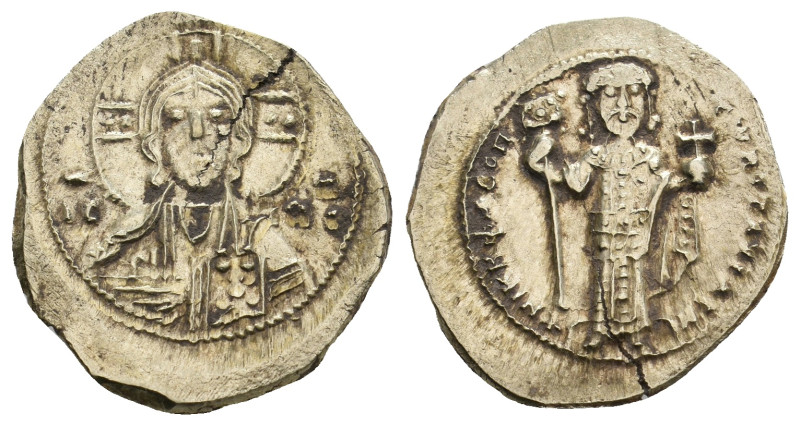 NICEPHORUS III BOTANIATES. 1078-1081 AD. EL Tetarteron Nomisma. Constantinople....