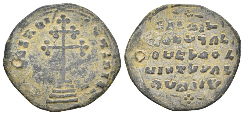 Byzantine. AE.
Condition: Fine.
Weight: 3.18 g.
Diameter: 25.1 mm.