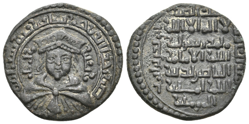 Islamic. Ayyubids. AL-'ADIL I SAYF AL-DIN AHMAD, 1193-1200 AD / 589-596 AH. AE, ...