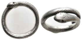 ANCIENT ROMAN SILVER RING (1ST-5TH CENTURY AD.)
Condition : See picture. No return
Weight : 7.73 g