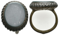 ANCIENT ISLAMIC SILVER RING (17TH-19TH CENTURY AD.)
Condition : See picture. No return
Weight : 12.85 g