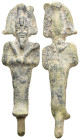 ANCIENT EGYPTIAN BRONZE FIGURINE (3RD- 1ST CENTURY BC)
Condition : See picture. No return
Weight : 20.55 g
Diameter: 68.1 mm