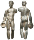 ANCIENT GREEK BRONZE DIONYSOS ? FIGURINE (3RD-1ST CENTURY AD)
Condition : See picture. No return.
Weight : 26.42 g
Diameter: 54.70 mm