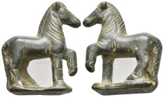 ANCIENT ROMAN BRONZE HORSE FIGURINE (1ST-5TH CENTURY AD)
Condition : See picture. No return.
Weight : 35.37 g
Diameter: 43.6 mm