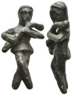 ANCIENT ROMAN BRONZE FIGURINE (1ST-4TH CENTURY AD)
Condition : See picture. No return.
Weight : 48.06 g
Diameter: 61.9 mm