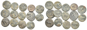 14 GREEK BRONZE COIN LOT
See picture.No return.