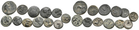 12 GREEK BRONZE COIN LOT
See picture.No return.