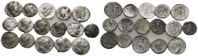 16 GREEK SILVER COIN LOT
See picture.No return.