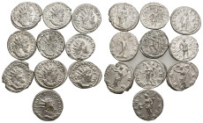 10 ROMAN SILVER COIN LOT

See picture.No return.