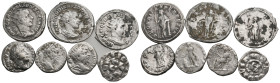 7 ROMAN SILVER COIN LOT

See picture.No return.