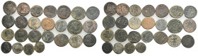 25 ROMAN BRONZE COIN LOT

See picture.No return.
