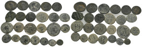 24 ROMAN BRONZE COIN LOT

See picture.No return.