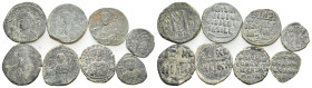 8 BYZANTINE BRONZE COIN LOT
See picture.No return.