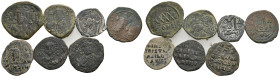7 BYZANTINE BRONZE COIN LOT
See picture.No return.