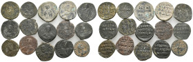 15 BYZANTINE BRONZE COIN LOT
See picture.No return.