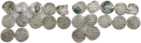 12 MEDIEVAL SILVER COIN LOT
See picture.No return