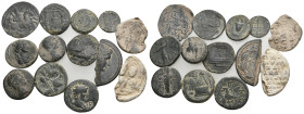 GREEK/ROMAN BRONZE COIN LOT
See picture.No return.