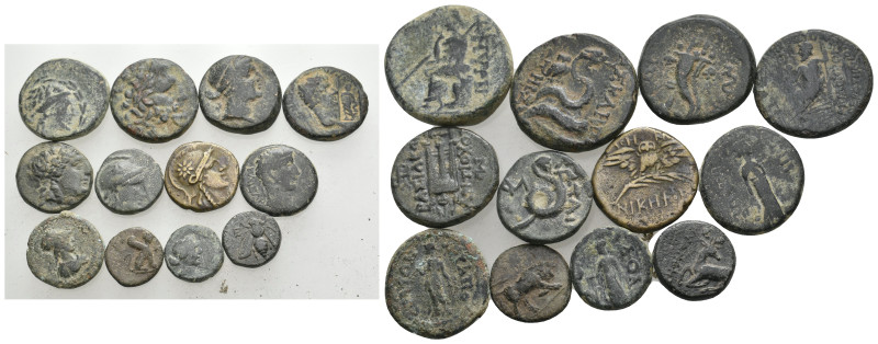 12 GREEK/ROMAN BRONZE COIN LOT
See picture.No return.