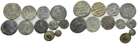 11 GREEK/ROMAN/BYZANTINE BRONZE COIN LOT
See picture.No return.