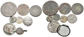 8 GREEK/ROMAN SILVER/BRONZE COIN LOT
See picture.No return.