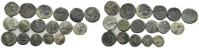 17 GREEK/ROMAN BRONZE COIN LOT
See picture.No return.