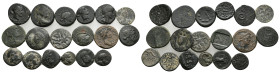 18 GREEK/ROMAN BRONZE COIN LOT
See picture.No return.