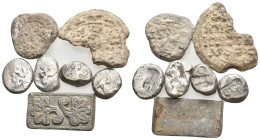 7 GREEK/BYZANTINE SILVER/LEAD COIN LOT
See picture.No return.