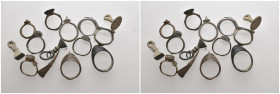 15 ANCIENT BRONZE RING LOT
See picture.No return.