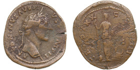 Roman Empire Æ Sestertius - Antoninus Pius (AD 138-161)
21.82g. 35mm. F/F.