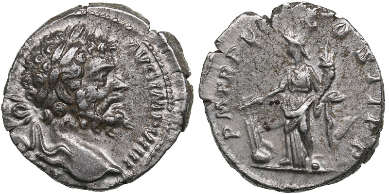 Roman Empire AR Denarius (AD 197) - Septimius Severus (AD 193-211)
3.48g. 18mm. ...