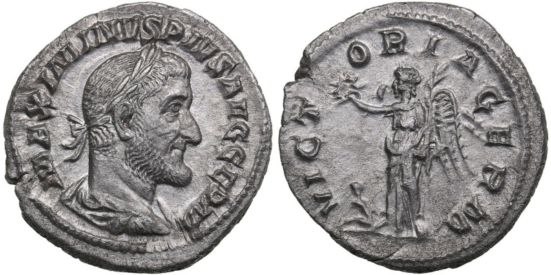 Roman Empire AR Denarius - Maximinus I (AD 235-238)
2.82g. 19mm. UNC/AU. Gorgeou...