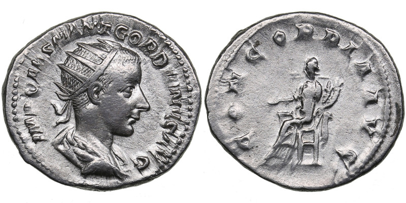 Roman Empire AR Antoninianus - Gordian III (AD 238-244)
3.98g. 23mm. AU/XF-. Obv...