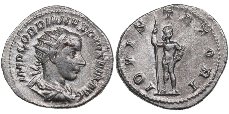 Roman Empire AR Antoninianus - Gordian III (AD 238-244)
4.30g. 23mm. XF/XF. Beau...