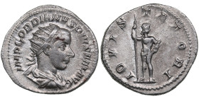 Roman Empire AR Antoninianus - Gordian III (AD 238-244)
4.30g. 23mm. XF/XF. Beautiful lustrous specimen. Obv. IMP GORDIANVS PIVS FEL AVG, radiate, dra...