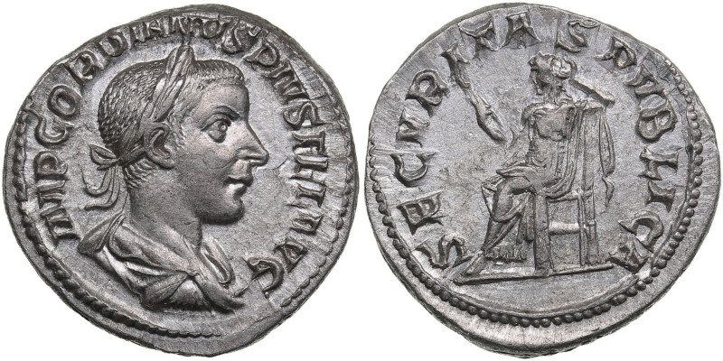 Roman Empire AR Antoninianus (AD 241) - Gordian III (AD 238-244)
3.30g. 19mm. UN...