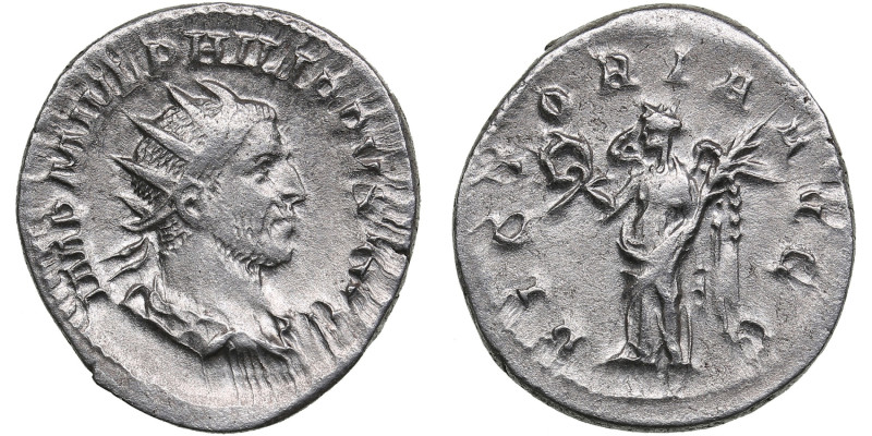 Roman Empire AR Antoninianus (AD 244) - Philip I (AD 244-249)
4.09g. 24mm. AU/XF...