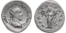 Roman Empire AR Antoninianus (AD 244) - Philip I (AD 244-249)
4.09g. 24mm. AU/XF. Gorgeous lustrous specimen. Obv. IMP M IVL PHILIPPVS AVG, radiate, d...