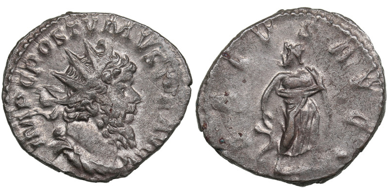 Roman Empire AR Antoninianus (AD 267) - Postumus (AD 260-269)
3.40g. 21mm. AU/AU...