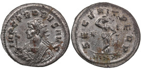 Roman Empire BI Antoninianus - Probus (AD 276-282)
3.55g. 24mm. UNC/UNC. Magnificent lustrous mint state specimen. Obv. IMP C PROBVS AVG, Radiate bust...