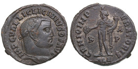 Roman Empire, Alexandria Æ Follis - Licinius I (AD 308-324)
7.28g. 26mm. XF/XF. Obv. IMP C VAL LIC LICINIVS P F AVG/ Rev. GENIO IMP-ERATORIS / B / K-P...