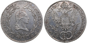 Austria 20 Kreuzer 1810
6.62g. XF/AU. Mint luster.