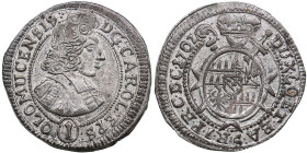 Bohemia, Olomouc 1 Kreuzer 1702 - Charles III Joseph of Lorraine (1695-1711)
0.90g. AU/AU. Mint luster.
