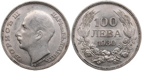 Bulgaria 100 Leva 1930 - Boris III (1918-1943)
20.01g. XF/AU. Mint luster. KM 43.