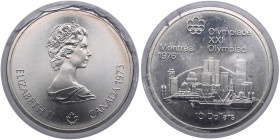 Canada 10 Dollars 1973 - XXI Olympiade Montreal 1976
UNC/UNC.