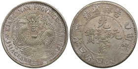 China, Kiangnan 20 Cents ND
5.35g. XF/AU. 