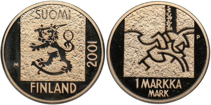 Finland 1 Markka 2001
8.65g. PROOF.