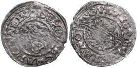 Germany, Mecklenburg Dreiling 1528 - Albrecht VII (1503-1547)
0.69g. F/F.