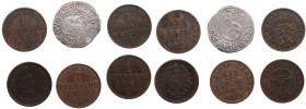 Small group of coins: Germany (6)
Various condition.