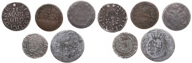 Group of coins: Poland, Germany, Hungary (5)
Various condition.