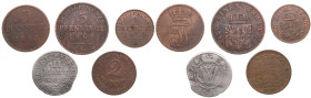 Small group of coins: Germany (5)
Various condition.